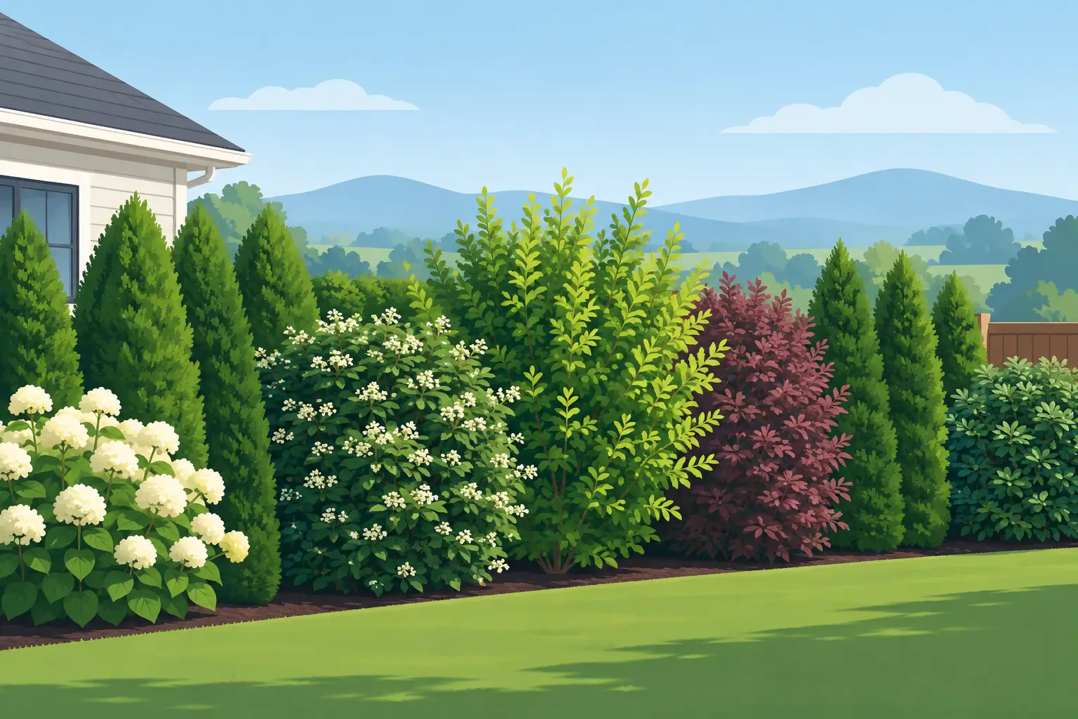 12 Best Shrubs for Privacy in Virginia Yards