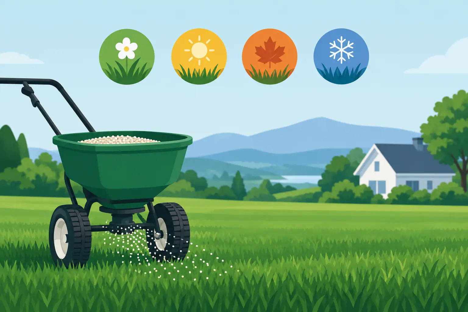 When Should Lawns Be Fertilized in Virginia?